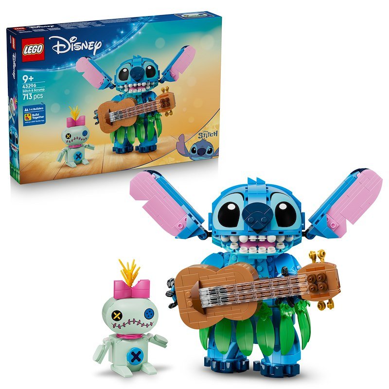 Lego® Stitch e Scrump 43296