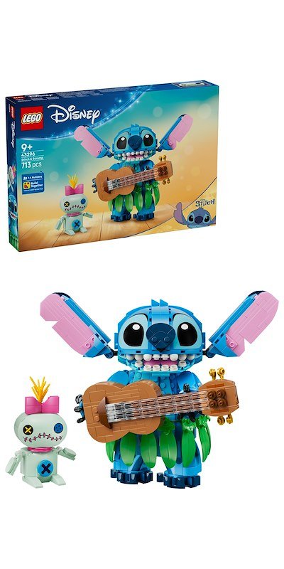 Lego® Stitch e Scrump 43296