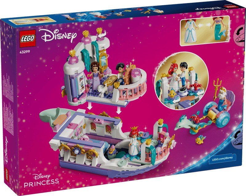 Lego® La barca nuziale di Ariel 43299