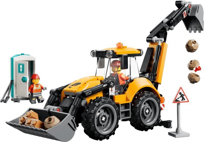 Lego® Scavatrice da cantiere gialla 60480