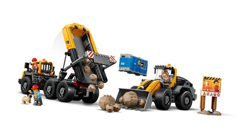 Lego® Camion ribaltabile e pala meccanica 60494