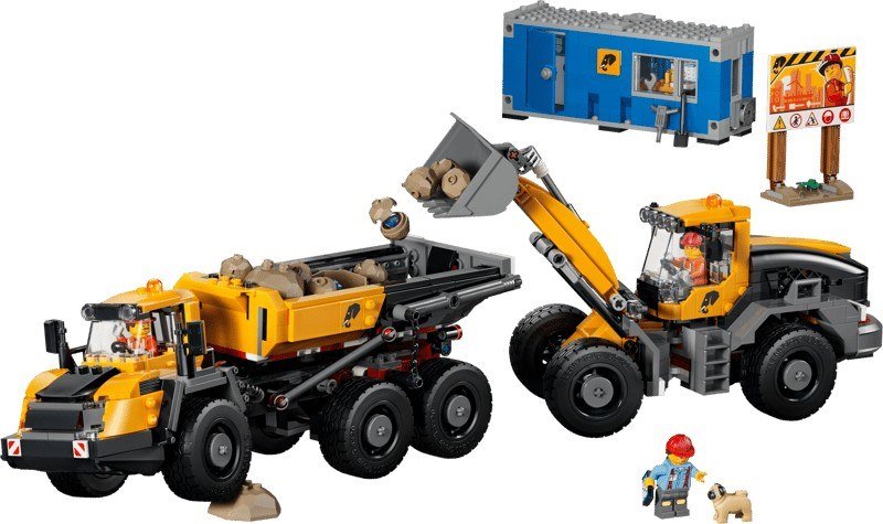 Lego® Camion ribaltabile e pala meccanica 60494