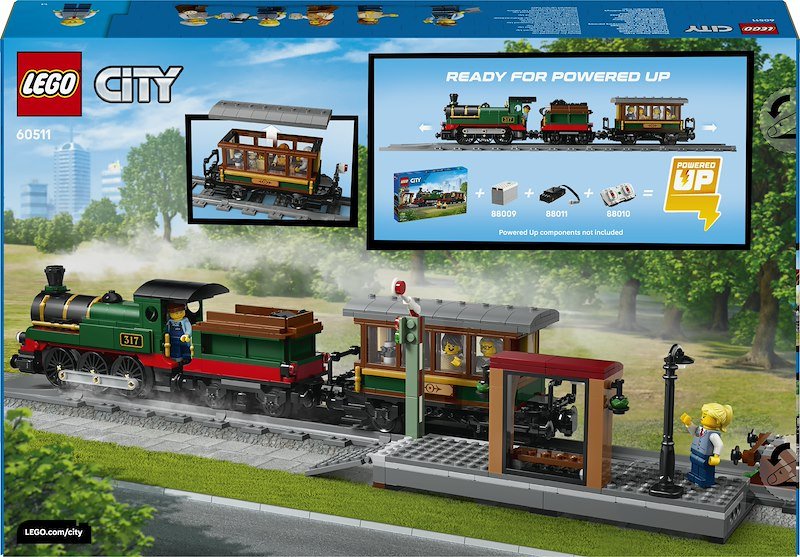 Lego® City Treno a vapore vintage 60511