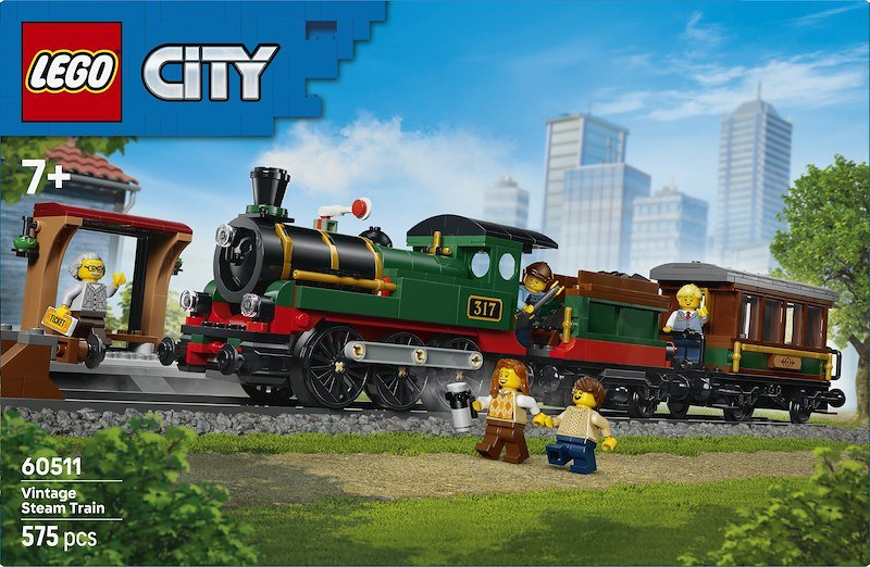 Lego® City Treno a vapore vintage 60511