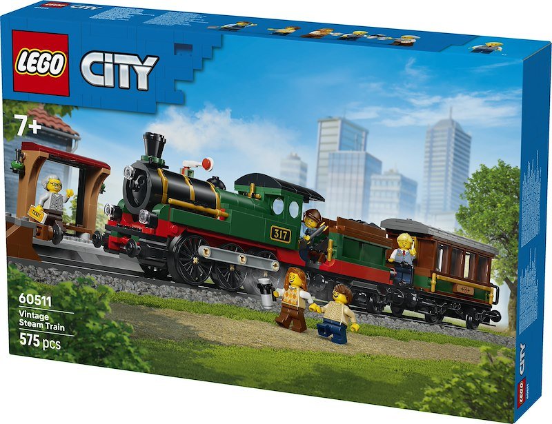 Lego® City Treno a vapore vintage 60511