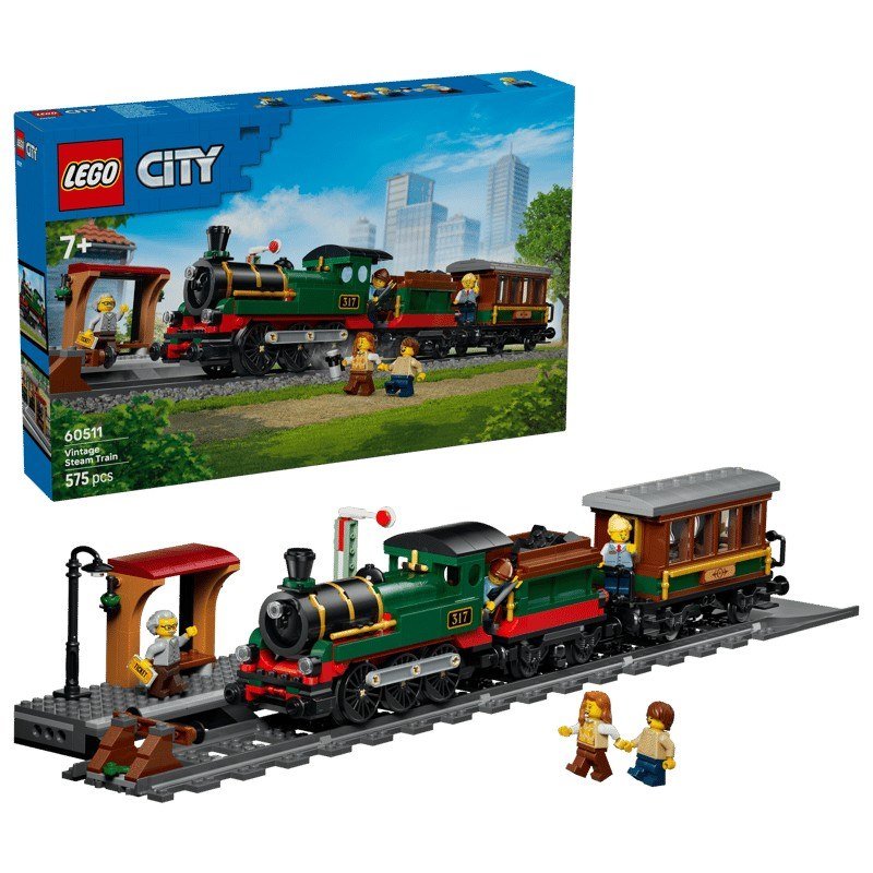 Lego® City Treno a vapore vintage 60511