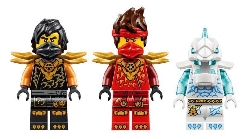 Lego® Ninja Go Veicoli combinanti di Kai e Cole71864