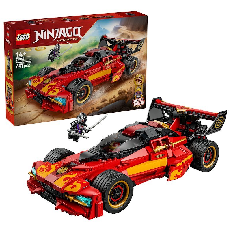 Lego® Ninjago Super-bolide Ninja X-1 - 15° Anniversario 71867