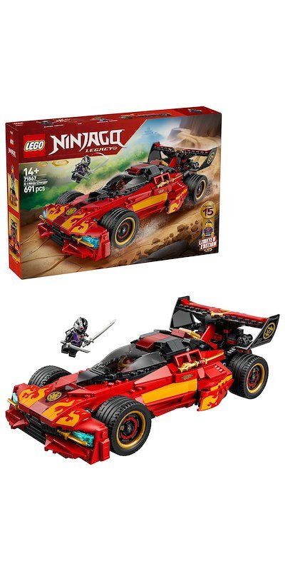 Lego® Ninjago Super-bolide Ninja X-1 - 15° Anniversario 71867