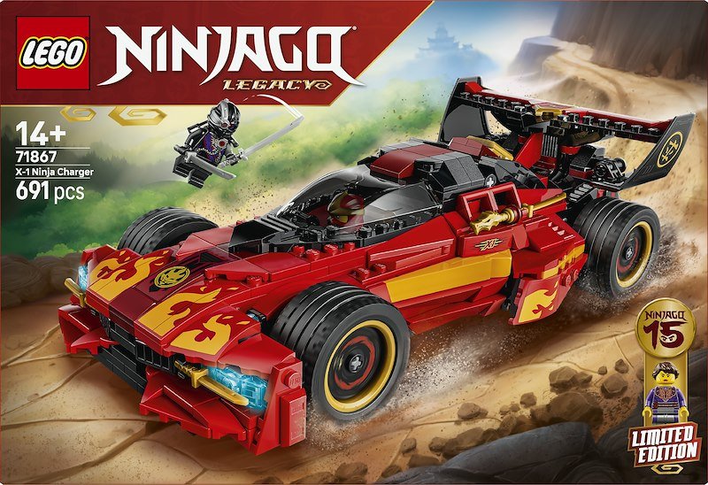 Lego® Ninjago Super-bolide Ninja X-1 - 15° Anniversario 71867