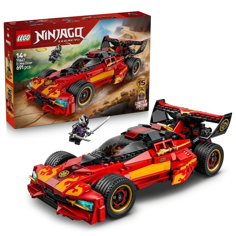 Lego® Ninjago Super-bolide Ninja X-1 - 15° Anniversario 71867