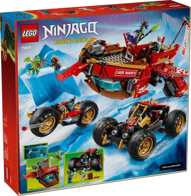 Lego® Ninjago Bounty di Terra 71869