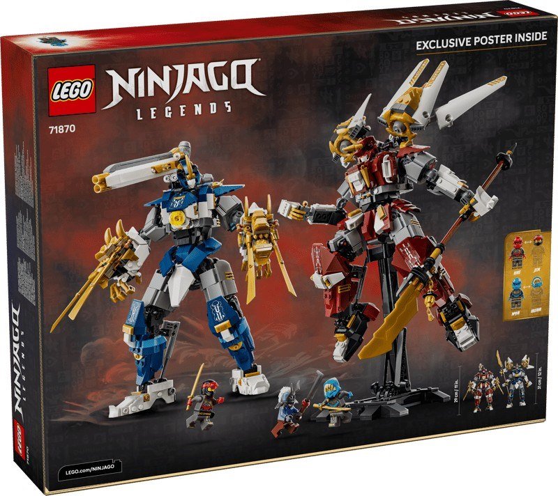 Lego® Ninjago Mech Titanici Gemelli 71870