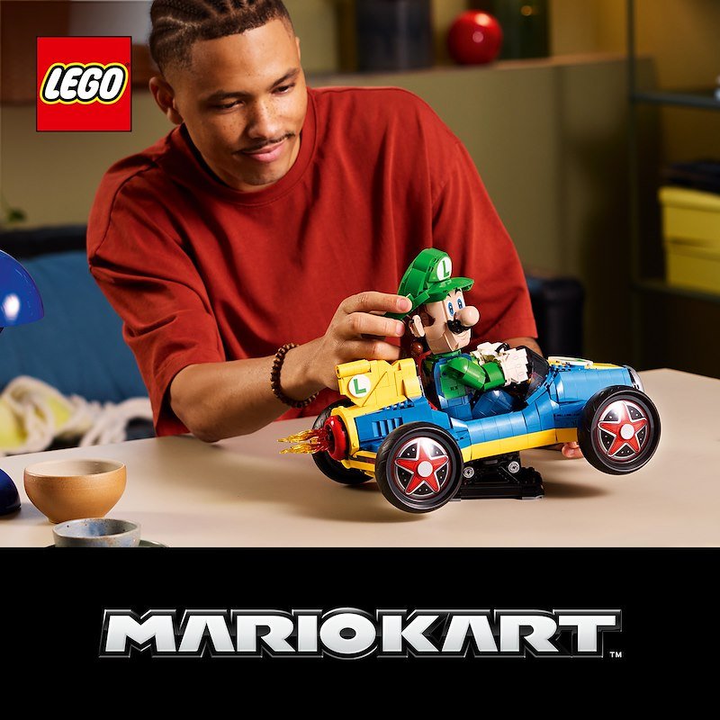 Lego® Super Mario Kart™: Luigi e Mach 8 72050