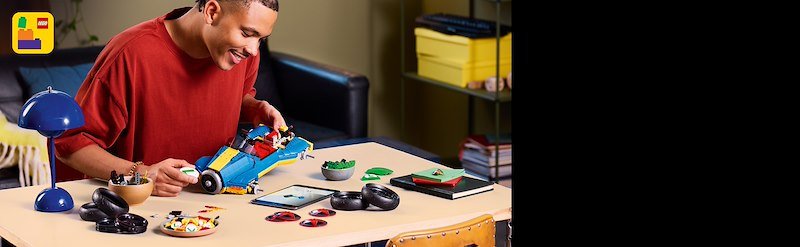 Lego® Super Mario Kart™: Luigi e Mach 8 72050
