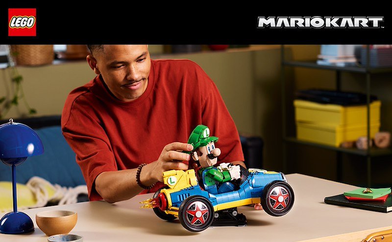 Lego® Super Mario Kart™: Luigi e Mach 8 72050