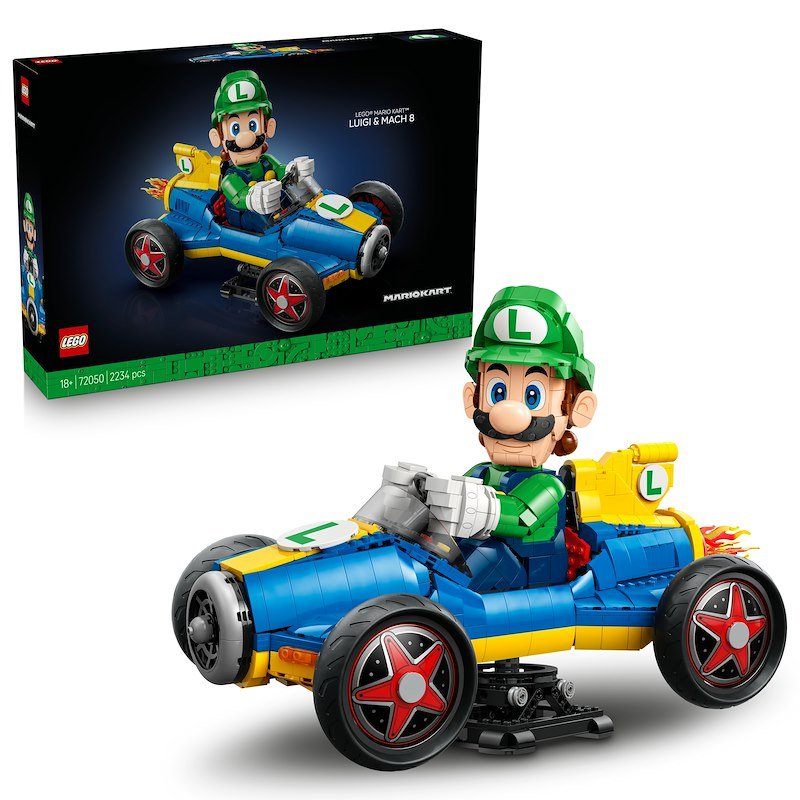 Lego® Super Mario Kart™: Luigi e Mach 8 72050