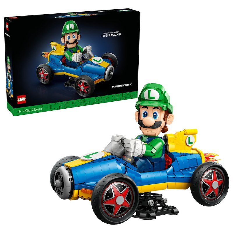 Lego® Super Mario Kart™: Luigi e Mach 8 72050