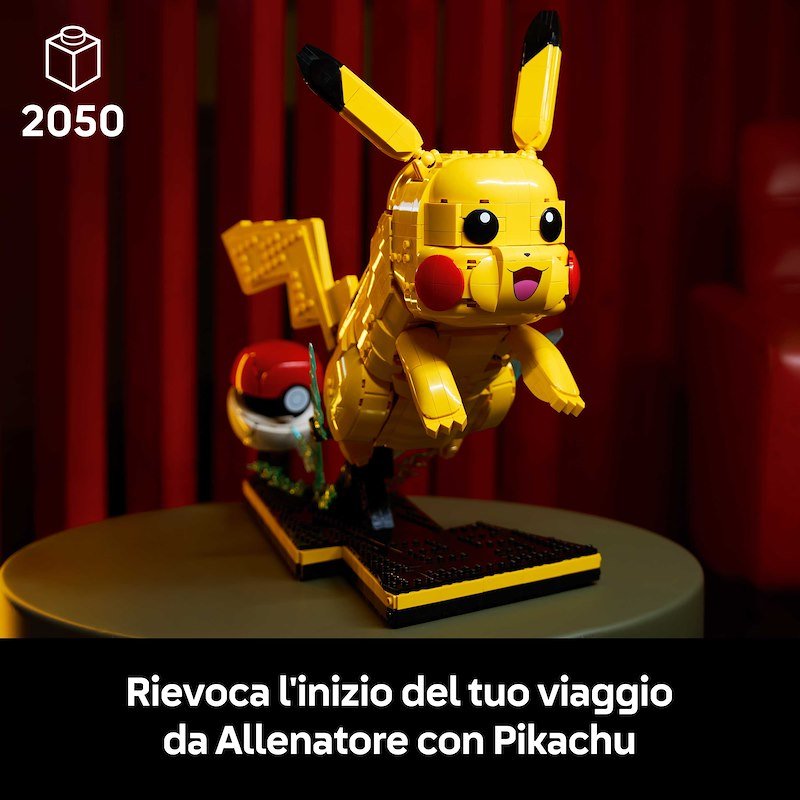 Lego® Pikachu e Poké Ball 72152