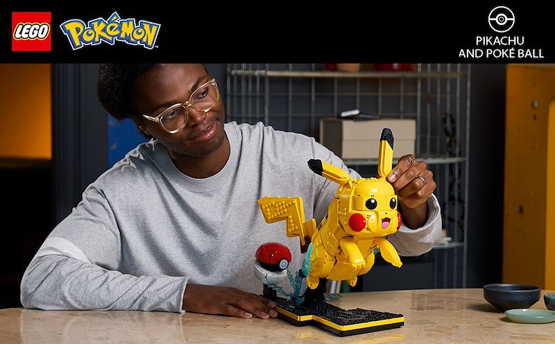 Lego® Pikachu e Poké Ball 72152