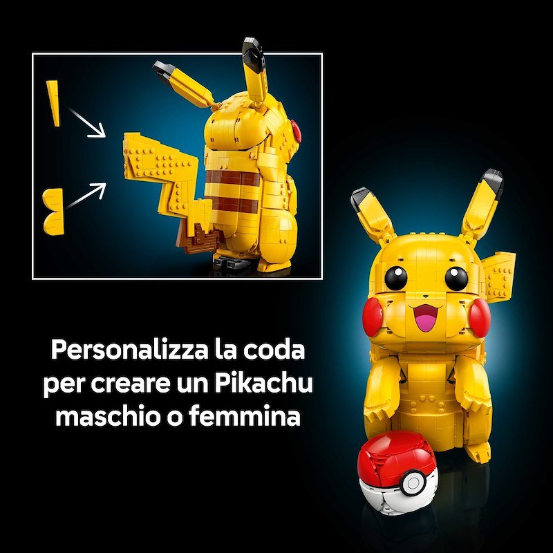 Lego® Pikachu e Poké Ball 72152