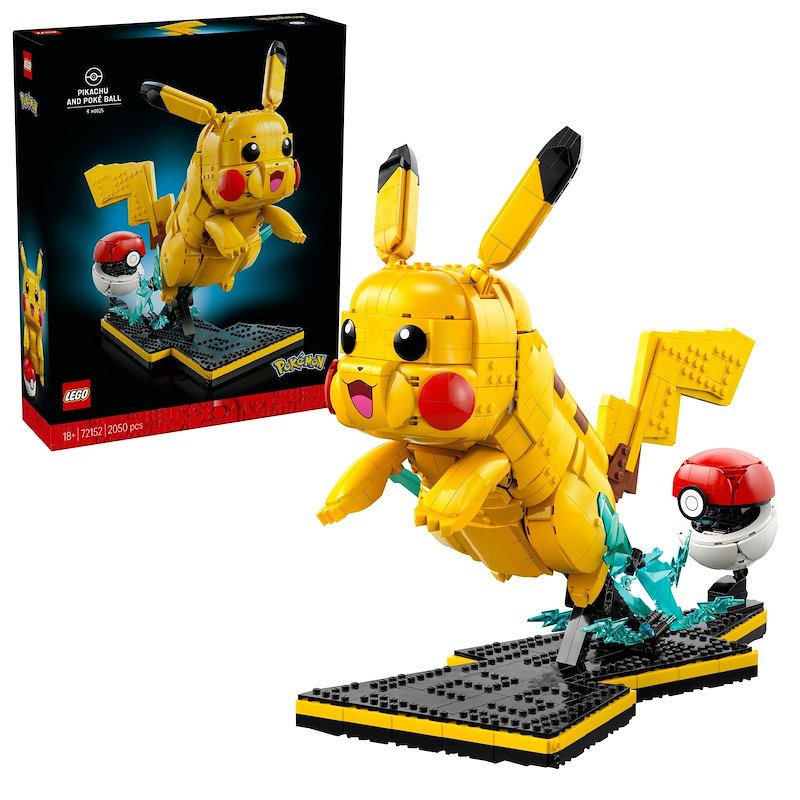 Lego® Pikachu e Poké Ball 72152