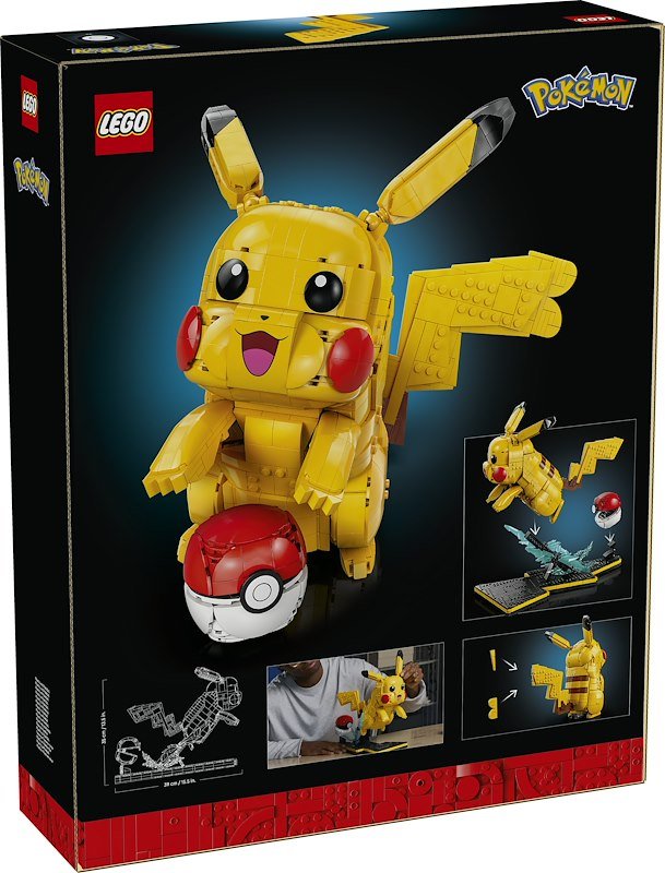Lego® Pikachu e Poké Ball 72152