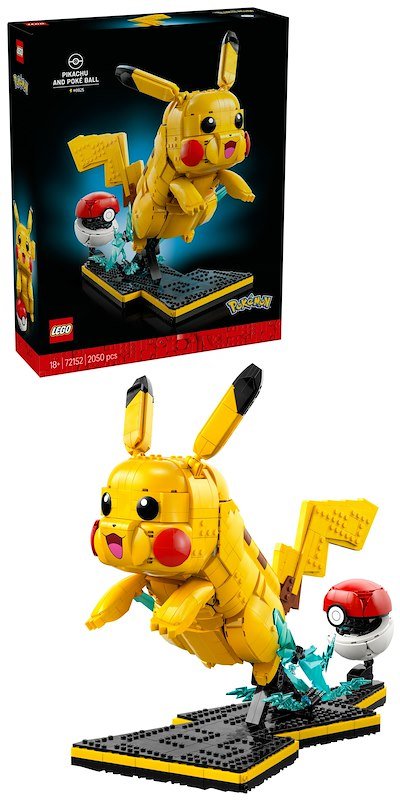 Lego® Pikachu e Poké Ball 72152