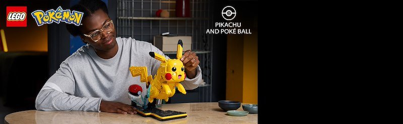 Lego® Pikachu e Poké Ball 72152
