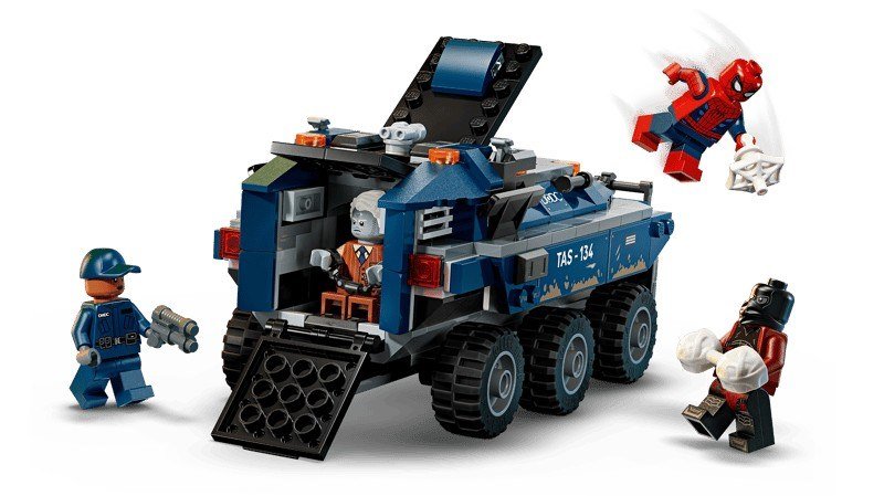 Lego® Spider-Man: Inseguimento del trasportatore di detenuti 76349