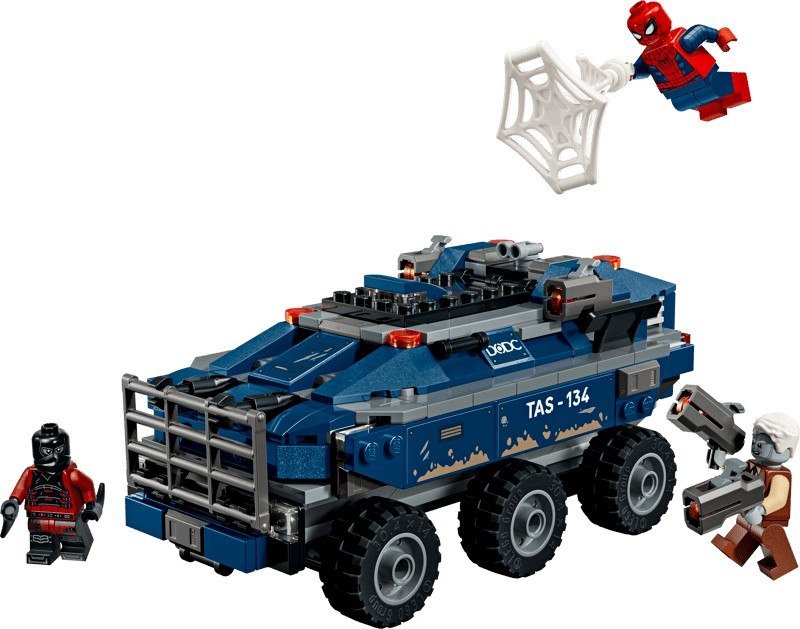 Lego® Spider-Man: Inseguimento del trasportatore di detenuti 76349