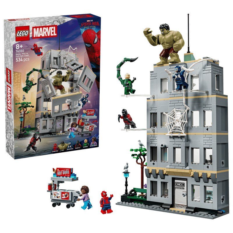 Lego® Scontro epico: Spider-Man vs. Hulk 76350