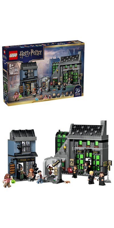 Lego® Harry Potter Negozi di magia di Notturn Alley 76471