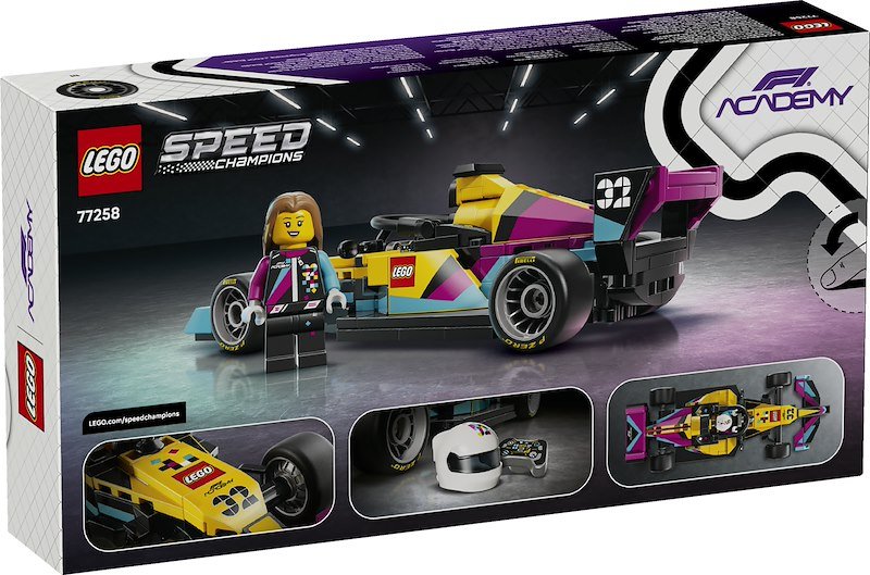 Lego® Speed Champions Auto da corsa LEGO® F1 ACADEMY™ 77258
