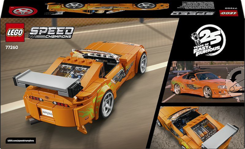 Lego® Speed Champions The Fast and The Furious Toyota Supra MK4 77260