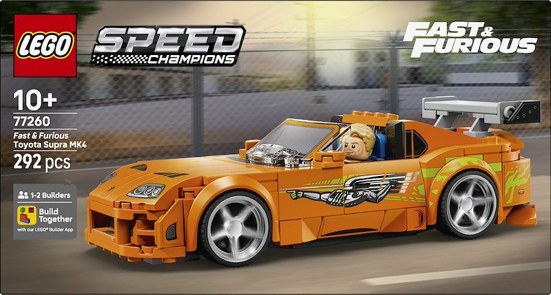 Lego® Speed Champions The Fast and The Furious Toyota Supra MK4 77260
