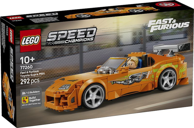 Lego® Speed Champions The Fast and The Furious Toyota Supra MK4 77260