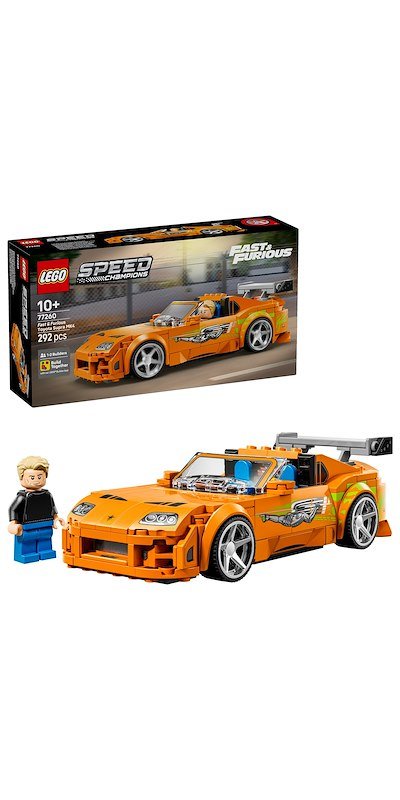 Lego® Speed Champions The Fast and The Furious Toyota Supra MK4 77260