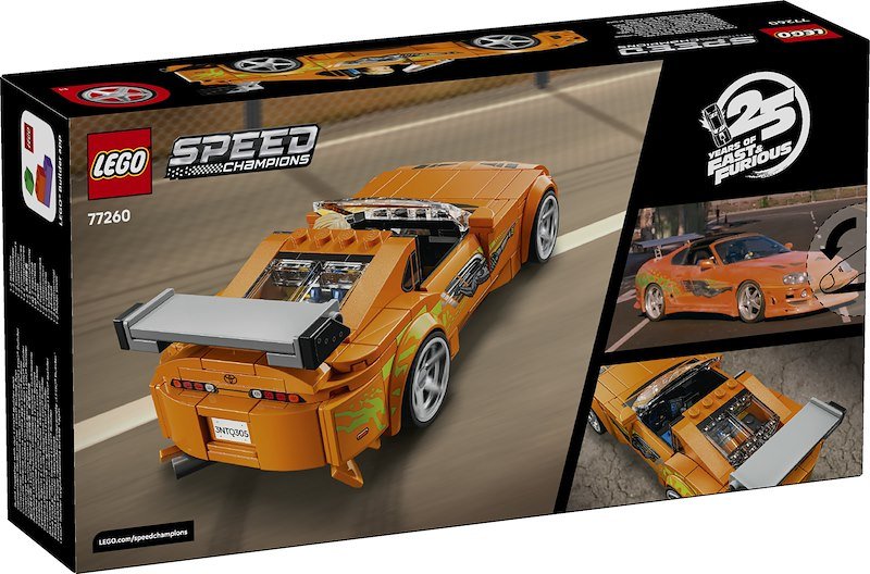 Lego® Speed Champions The Fast and The Furious Toyota Supra MK4 77260