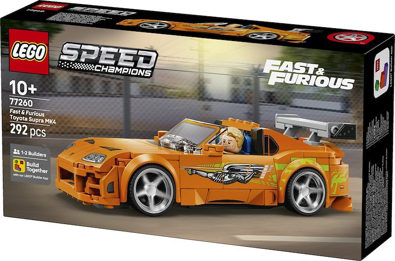 Lego® Speed Champions The Fast and The Furious Toyota Supra MK4 77260
