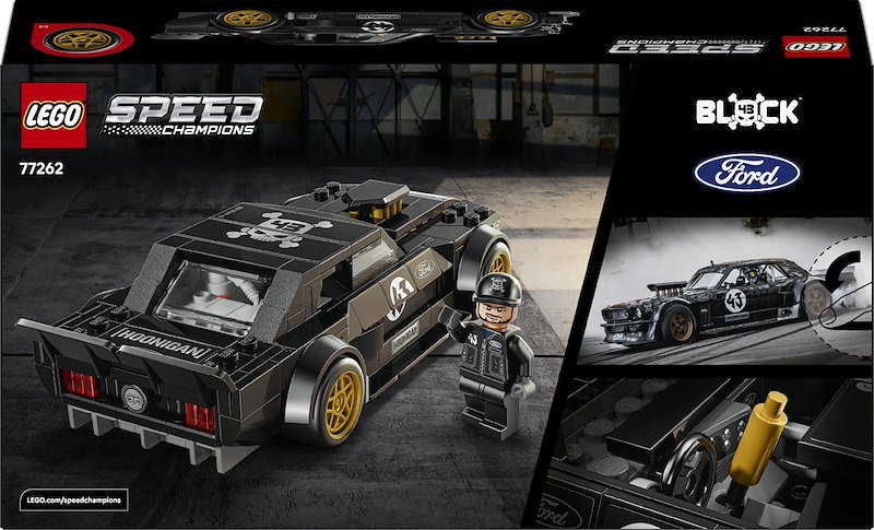 Lego® Speed Champions Ford Mustang ’65 Hoonicorn V1 di Ken Block 77262