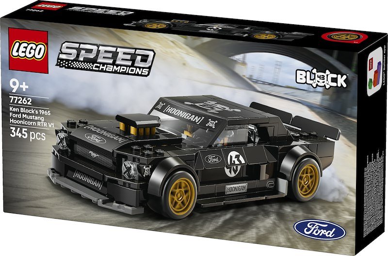 Lego® Speed Champions Ford Mustang ’65 Hoonicorn V1 di Ken Block 77262