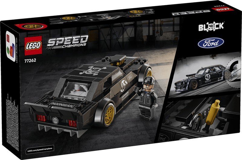 Lego® Speed Champions Ford Mustang ’65 Hoonicorn V1 di Ken Block 77262