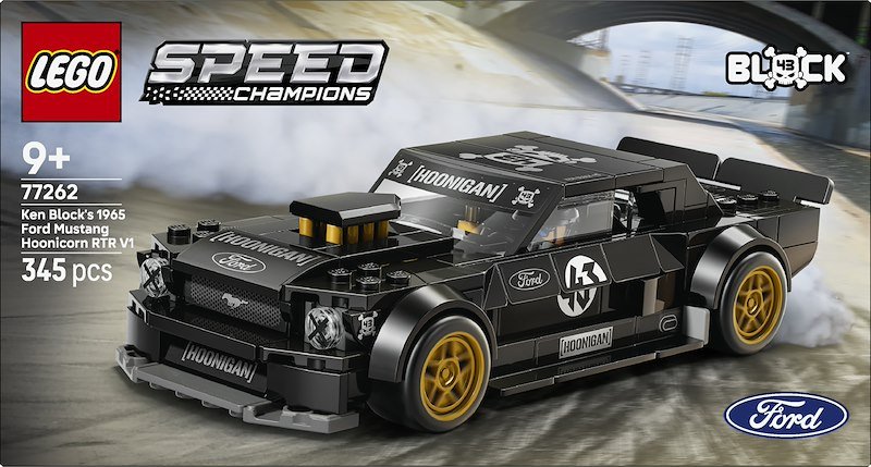 Lego® Speed Champions Ford Mustang ’65 Hoonicorn V1 di Ken Block 77262