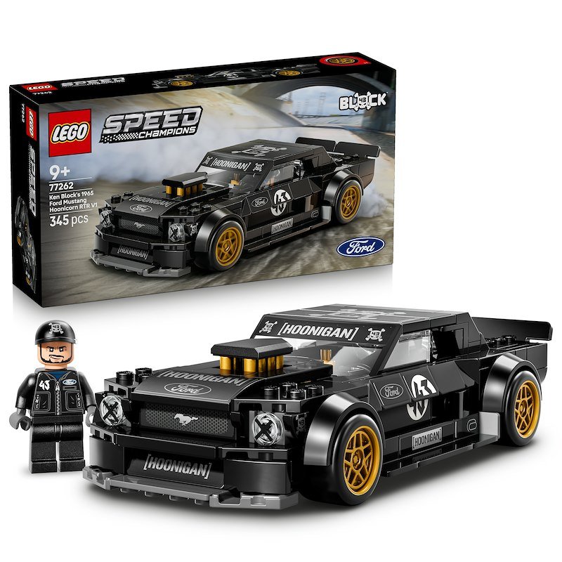 Lego® Speed Champions Ford Mustang ’65 Hoonicorn V1 di Ken Block 77262
