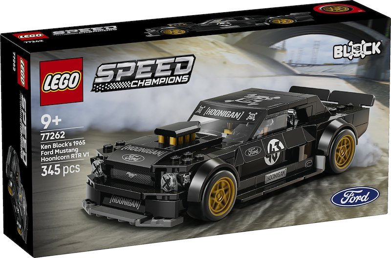 Lego® Speed Champions Ford Mustang ’65 Hoonicorn V1 di Ken Block 77262