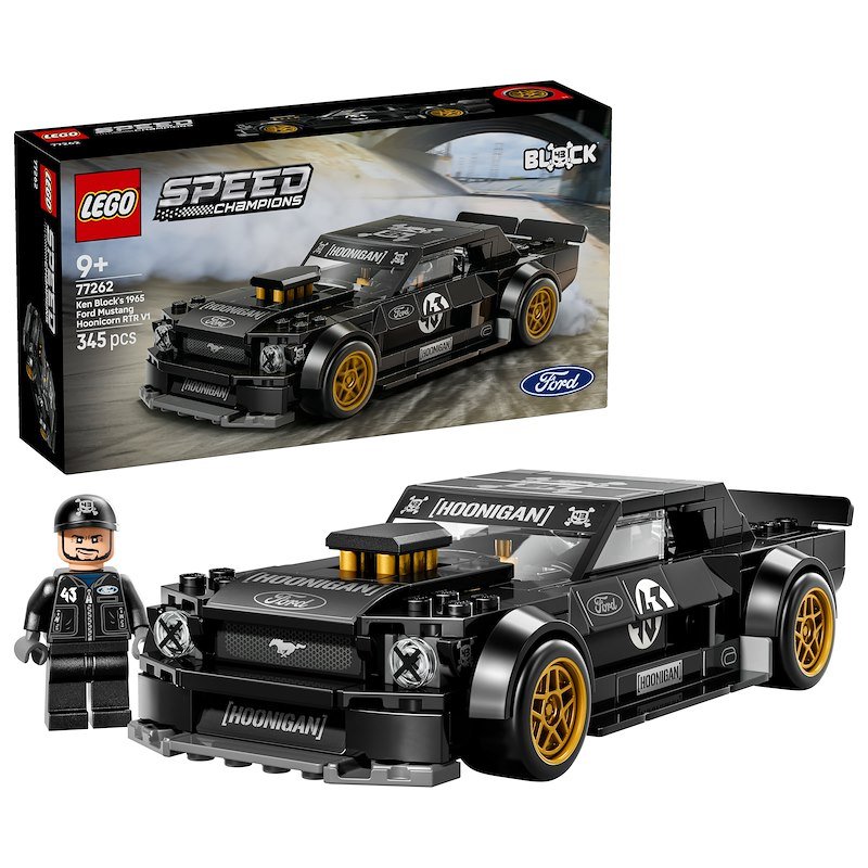 Lego® Speed Champions Ford Mustang ’65 Hoonicorn V1 di Ken Block 77262