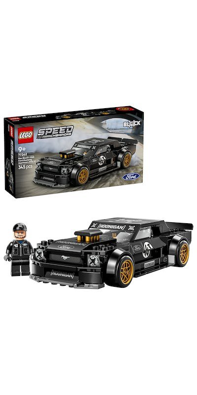 Lego® Speed Champions Ford Mustang ’65 Hoonicorn V1 di Ken Block 77262