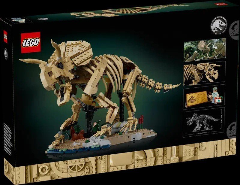 Lego® Jurassic World Fossili di dinosauro: Triceratopo 77985
