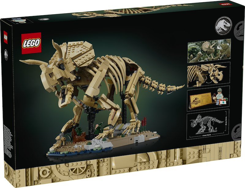 Lego® Jurassic World Fossili di dinosauro: Triceratopo 77985